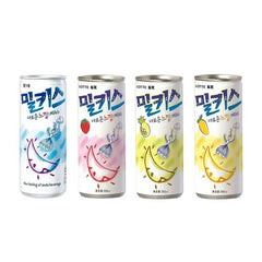 Lotte Milkis Carbonated Soft Drink, Apple Flavor, 8.45 fl oz - Asian Needs