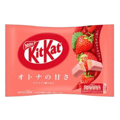 Nestle Kit Kat Strawberry Flavor Chocolate Wafer - Asian Needs