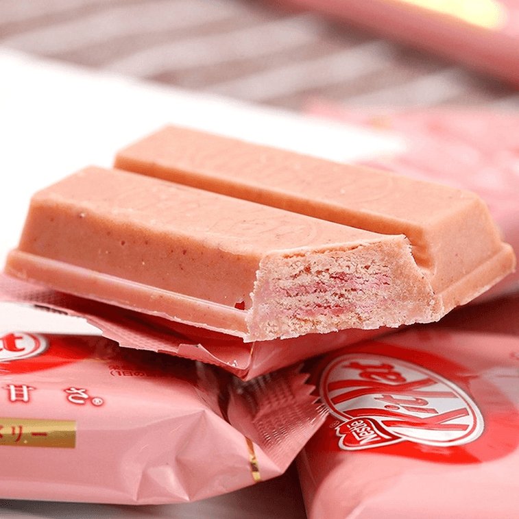 Nestle Kit Kat Strawberry Flavor Chocolate Wafer - Asian Needs