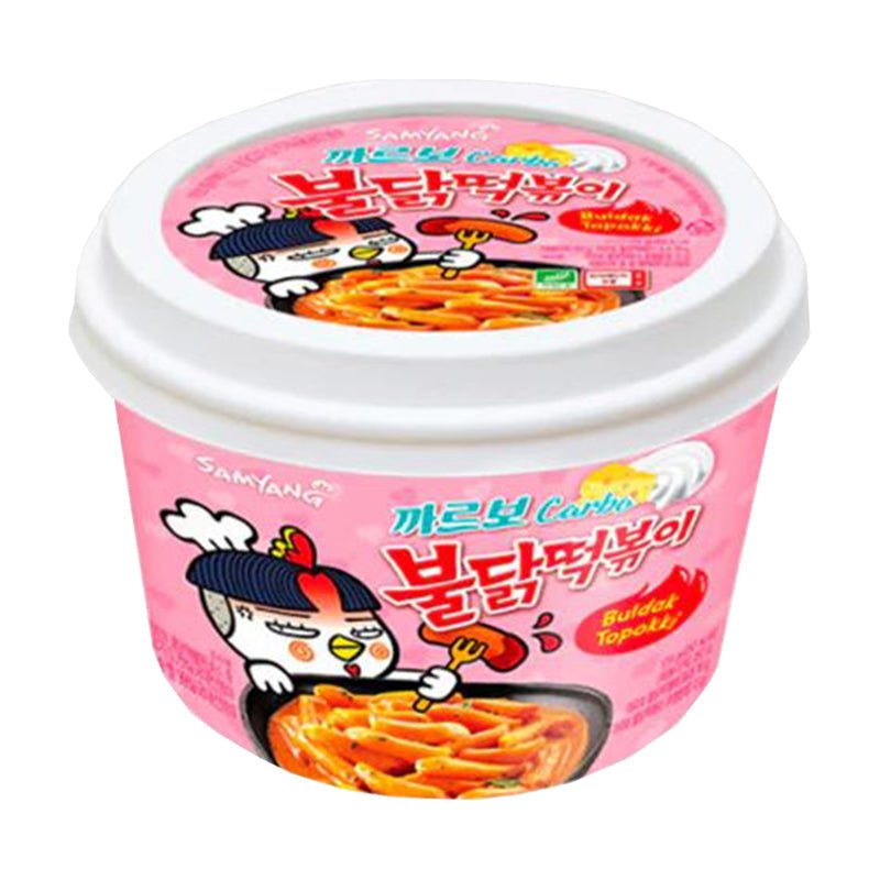 Samyang Buldak Korean Carbonara Flavor Instant Topokki - Asian Needs