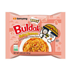 Samyang Buldak Spicy Chicken Stir - Fried Ramen (5 - Pack) - Rose - Asian Needs