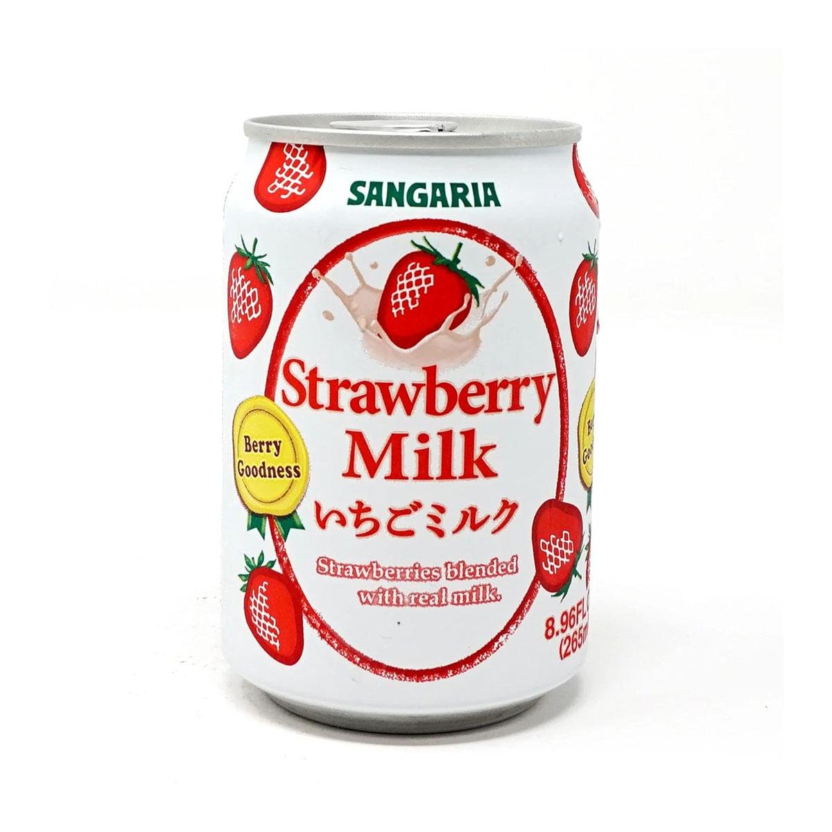 Sangaria Strawberry Milk Drink - 8.96 Fl oz - Asian Needs